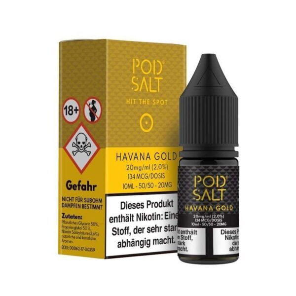 POD SALT HAVANNA GOLD