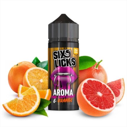 Aroma Longfill Six Licks Pink Grapefruit & Orange