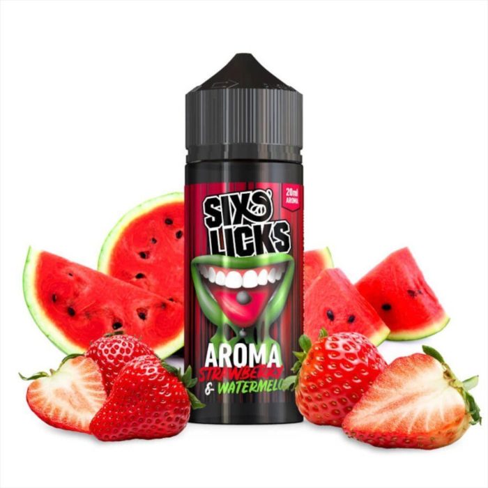 Aroma Longfill Six Licks Strawberry & Watermelon