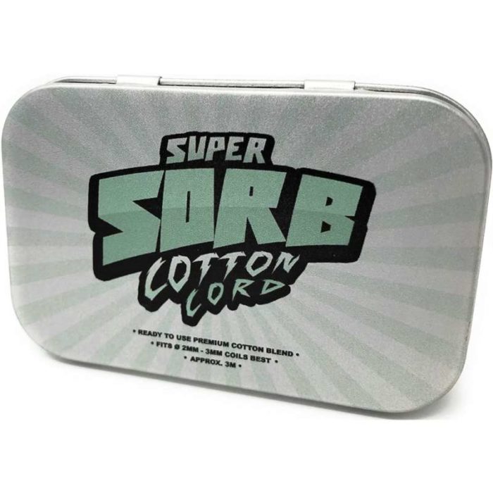 Super Sorb Cotton Cord Watte für Selbstwickler und Verdampfer