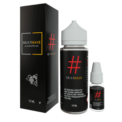 Aroma Longfill 10ml Must Have # Hashtag