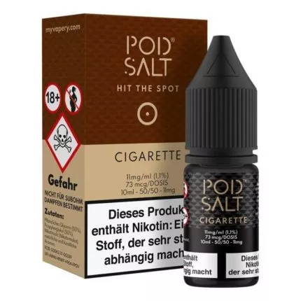 Cigarette Pod Salt Nikotinsalz 11mg/ml Liquid Saltnic und Shortfill