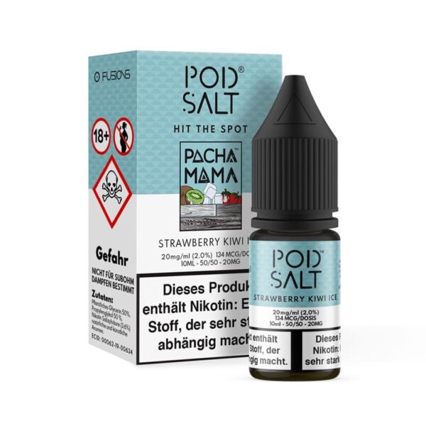 Pod Salt Strawberry Kiwi Ice Pacha Mama