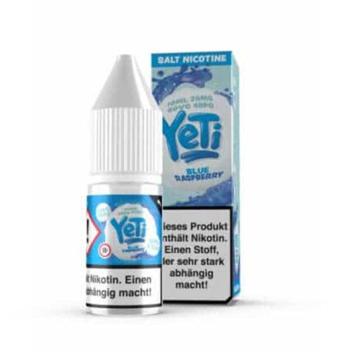 Yeti Blue Raspberry Nikotinsalz 20mg/ml Liquid und Shortfill