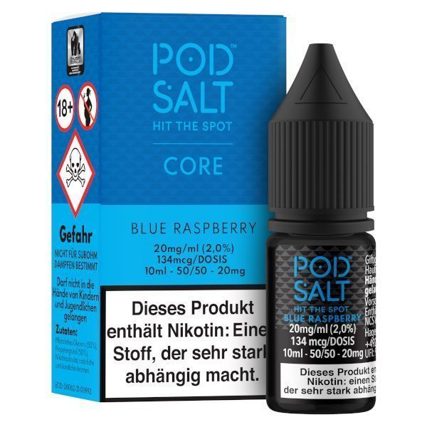 Pod Salt Blue Raspberry Nikotinsalz Liquid