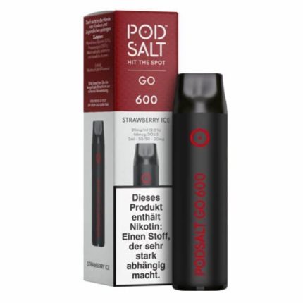 Einweg E-Zigarette Disposable Pod Salt Go 600