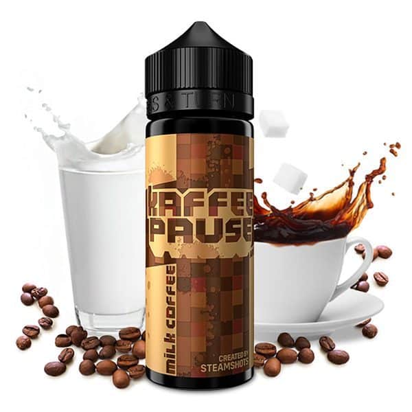 Kaffepause Milk Coffe by Steamshots 20ml Aroma Longfill