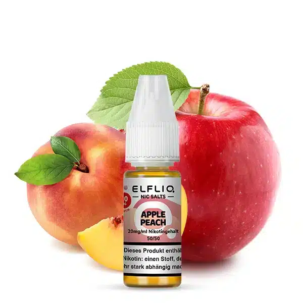 Elfliq Apple Peach Nikotinsalz Liquid 10ml 20mg