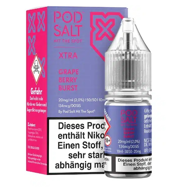 Pod Salt Xtra Grape Berry Burst Nikotinsalz 20mg