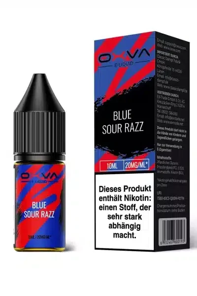 OXVA Blue Sour Razz 20mg Nikotinsalz Liquid