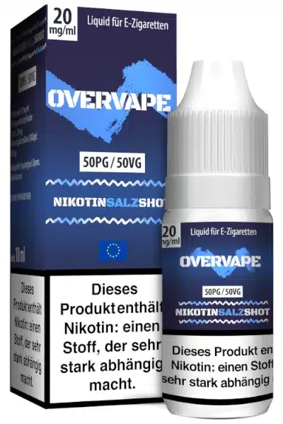 Overvape Nikotinsalz Shot 50 50 20mg/ml