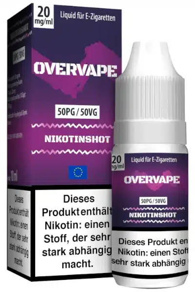 Overvape Nikotin Shot 50 50 20mg/ml