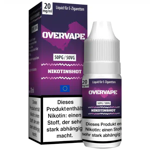 Overvape Nikotin Shot 50 50 20mg/ml