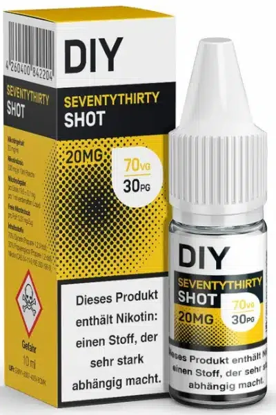 DIY Nikotin Shot 70VG 30PG 20mg