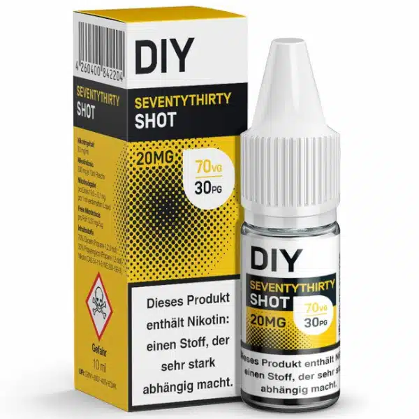 DIY Nikotin Shot 70VG 30PG 20mg