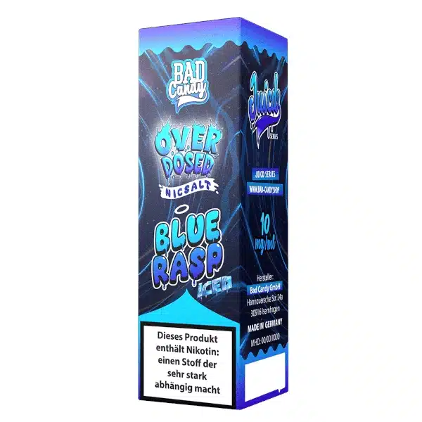 Bad Candy Juicd Overdosed Nicsalt Blue Rasp Iced