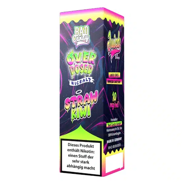 Bad Candy JUICD Straw Kiwi Overdosed Nikotinsalz