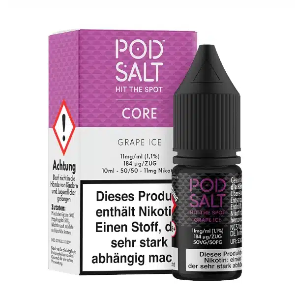 Pod Salt Grape ice Nikotinsalz Liquid 11mg