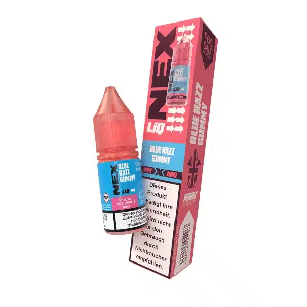 Pod Salt NexLiq 0mg Blue Razz Gummy Pod Salt NexLiq Blue Razz Gummy Nikotinsalz 0mg