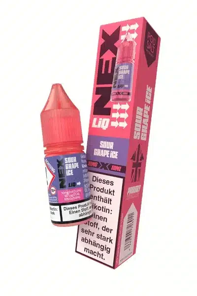 Pod Salt NexLiq Sour Grape Ice Nikotinsalz 10mg