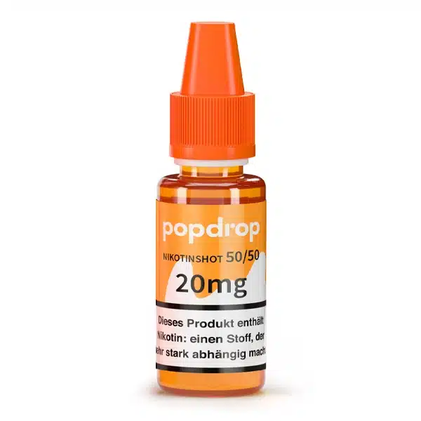Popdrop Nikotin Shot 50VG/50PG 20mg 10ml