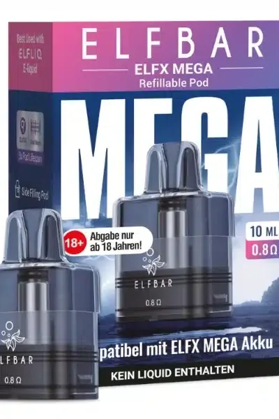Elfbar Elfx Mega Pod 0,8 Ohm 10ml