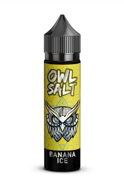 OWL Salt Longfill Banana Ice Aroma 10 ml in 60 ml