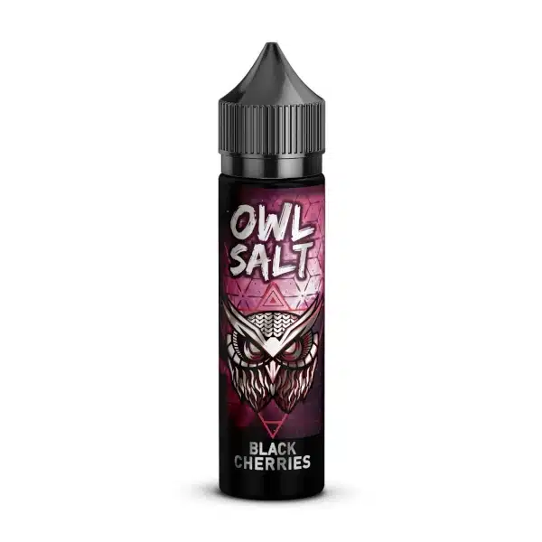 OWL Salt Longfill Black Cherries Aroma 10 ml in 60 ml OWL Salt Longfill Black Cherries Aroma 10 ml in 60 ml