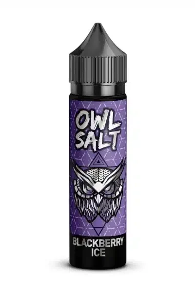OWL Salt Longfill Blackberry Ice Aroma 10 ml in 60 ml