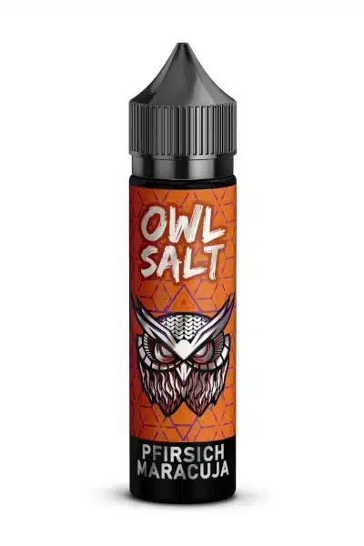 OWL Salt Longfill Pfirsich Maracuja Aroma 10 ml in 60 ml
