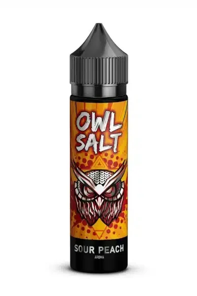 OWL Salt Longfill Sour Peach Aroma 10 ml in 60 ml