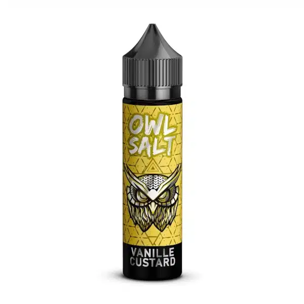 OWL Salt Longfill Vanille Custard Aroma 10 ml in 60 ml