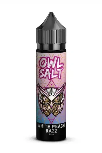 OWL Salt Longfill White Peach Razz Aroma 10 ml in 60 ml