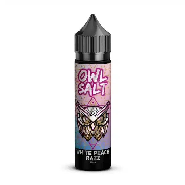 OWL Salt Longfill White Peach Razz Aroma 10 ml in 60 ml OWL Salt Longfill White Peach Razz Aroma 10 ml in 60 ml