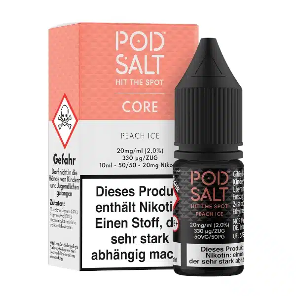 Pod Salt Peach ice Nikotinsalz 20mg