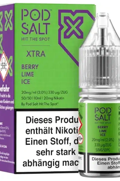 Pod Salt Xtra Berry Lime Ice Nikotinsalz 20mg
