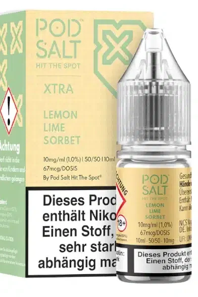 Pod Salt Xtra Lemon Lime Sorbet Nikotinsalz 10mg