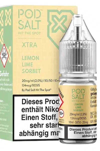 Pod Salt Xtra Lemon Lime Sorbet Nikotinsalz 20mg