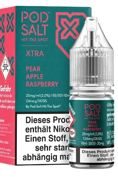 Pod Salt Xtra Pear Apple Raspberry Nikotinsalz 20mg