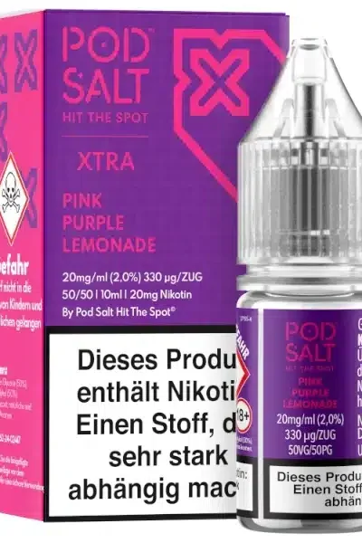 Pod Salt Xtra Pink Purple Lemonade Nikotinsalz 20mg