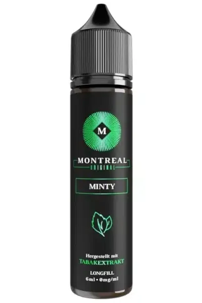 Aroma Montreal Original Minty 6ml Longfill 60ml
