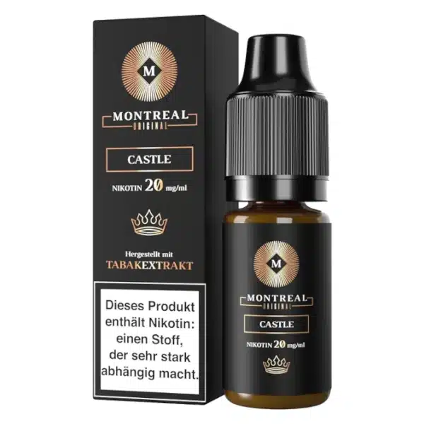 Montreal Castle Nikotinsalz Liquid 20mg 10ml