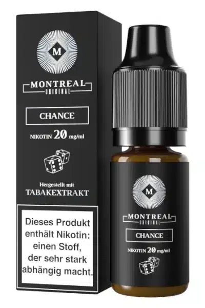 Montreal Chance Nikotinsalz Liquid 20mg 10ml