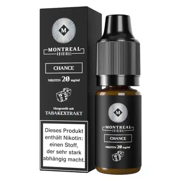 Montreal Chance Nikotinsalz Liquid 20mg 10ml