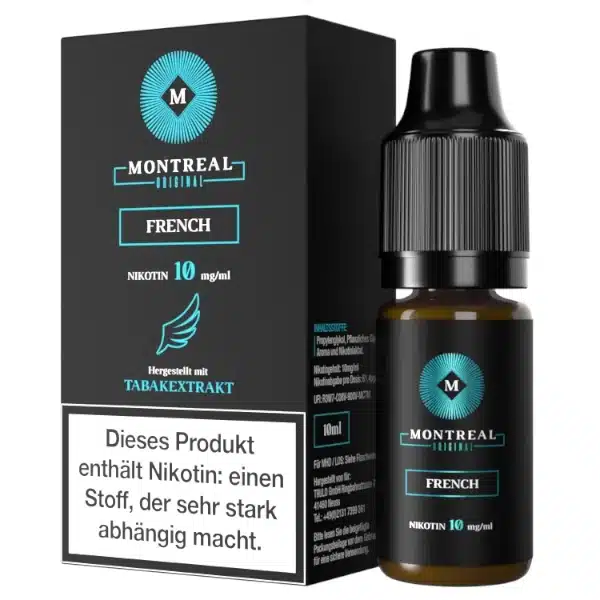 Montreal French Nikotinsalz Liquid 10mg 10ml