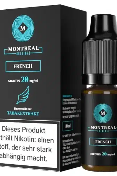 Montreal French Nikotinsalz Liquid 20mg 10ml