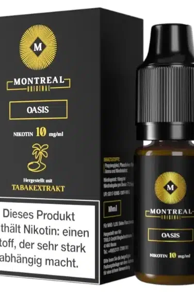 Montreal Oasis Nikotinsalz Liquid 10mg 10ml