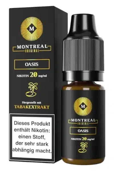 Montreal Oasis Nikotinsalz Liquid 20mg 10ml