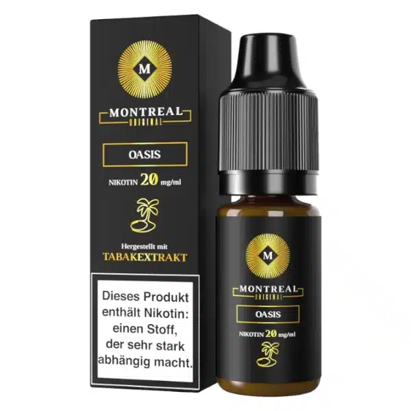 Montreal Oasis Nikotinsalz Liquid 20mg 10ml