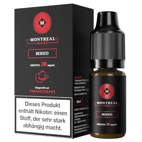 Montreal Rodeo Nikotinsalz Liquid 20mg 10ml